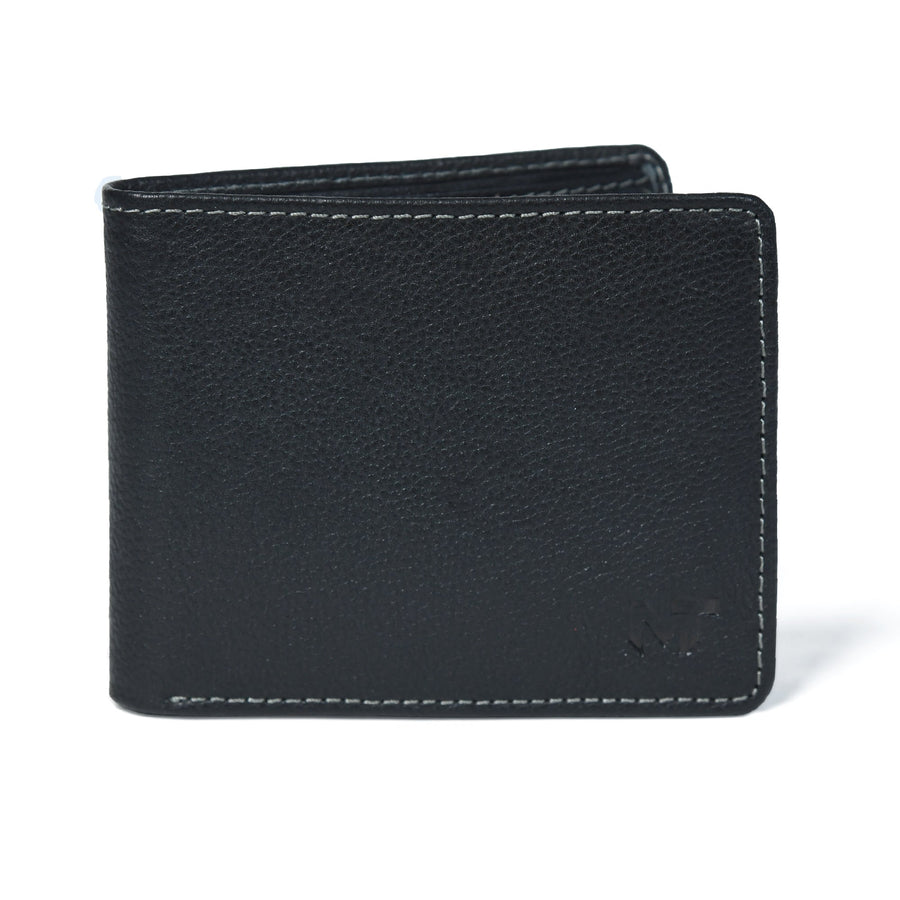 Classic Black Leather Wallet