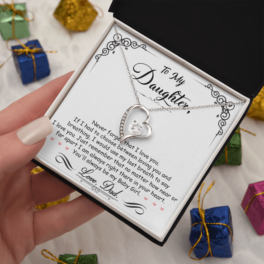 My Baby Girl - Forever Love Necklace