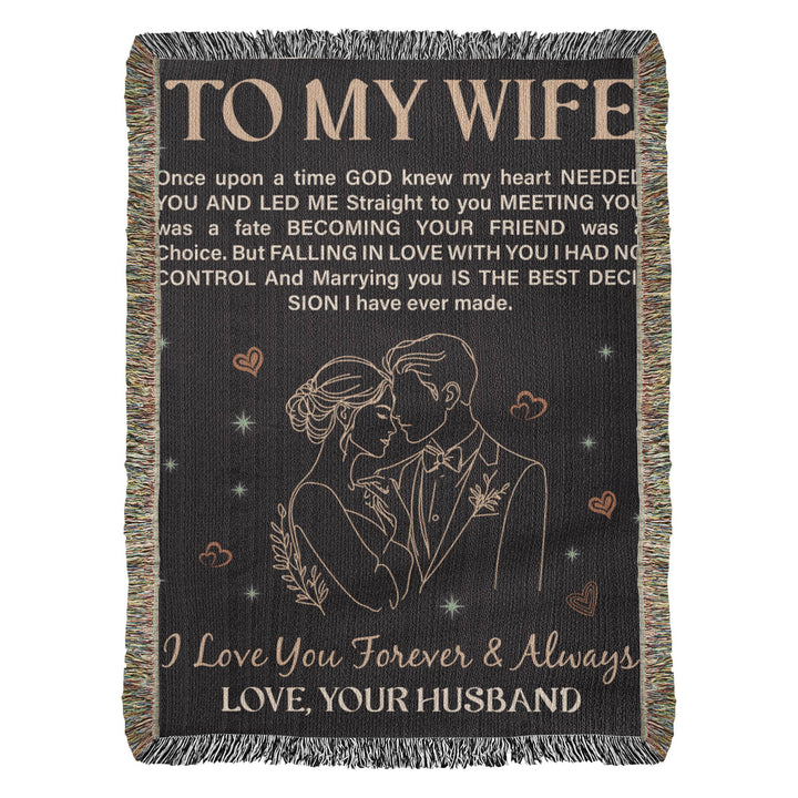 To My Wife - Heirloom Blanket