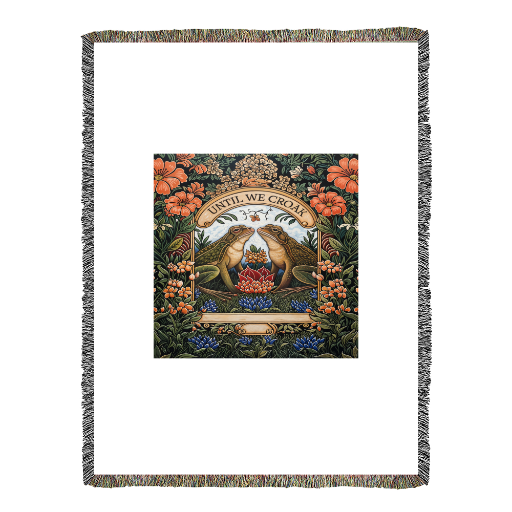 Til We Croak - Heirloom Blanket